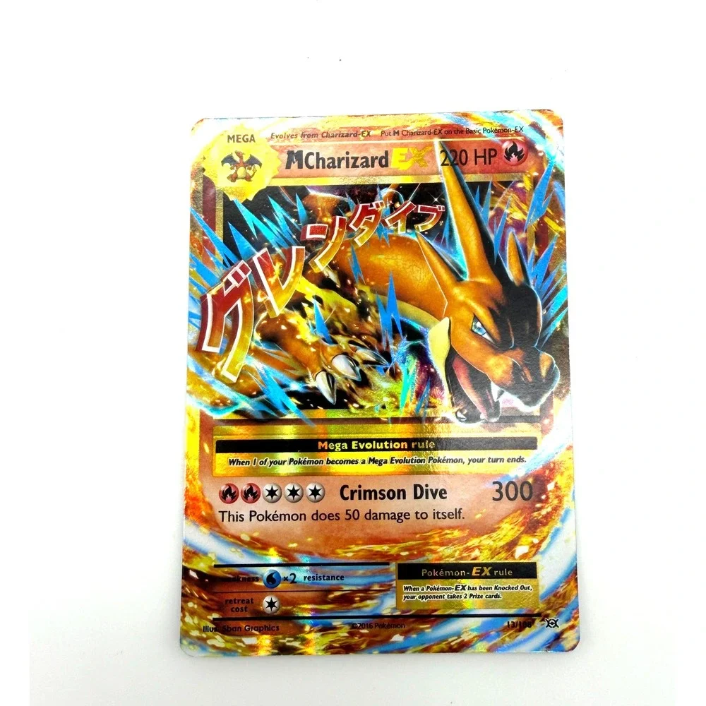 M Charizard EX 13/108 Ultra Rare XY Evolutions Pokémon Card